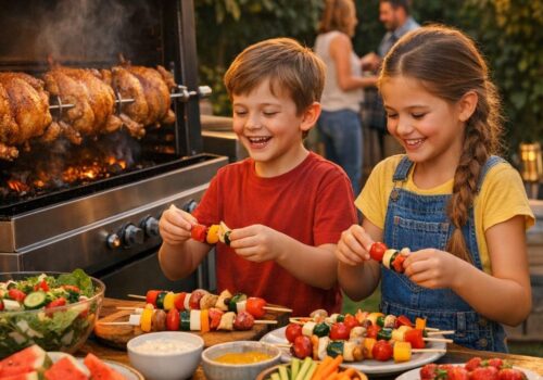 So gelingt der perfekte Familienabend: Schnelle Rezepte für den Grillspaß mit Kindern
