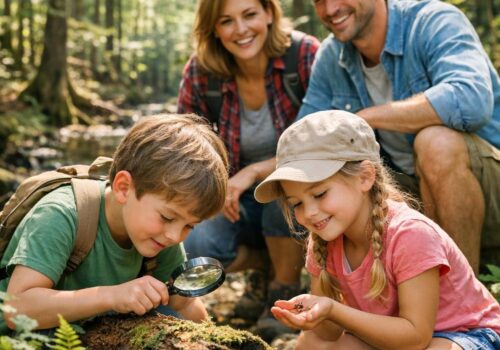 Outdoor und Natur erleben: Warum Familien gemeinsame Aktivitäten draußen brauchen