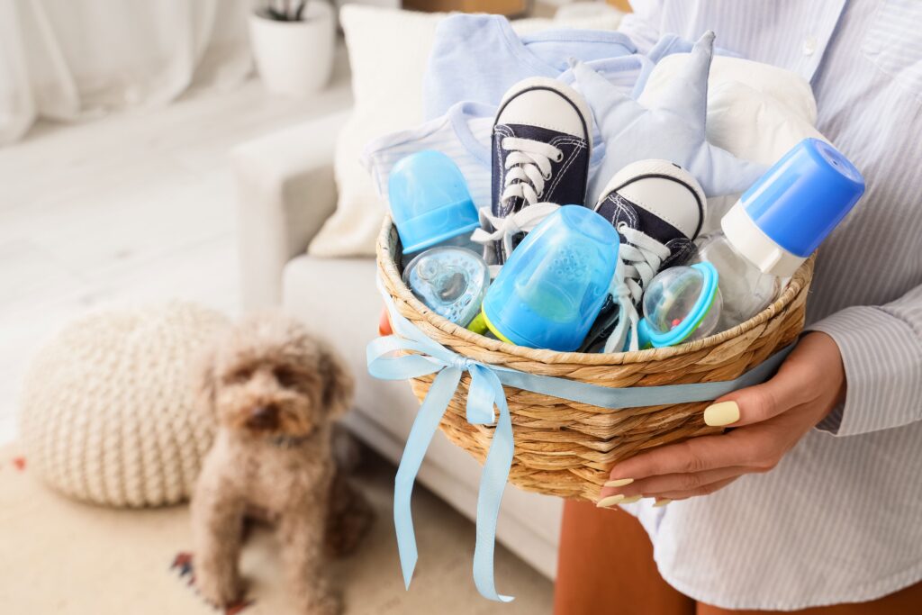 Baby Geschenke_Geschenk & Korb